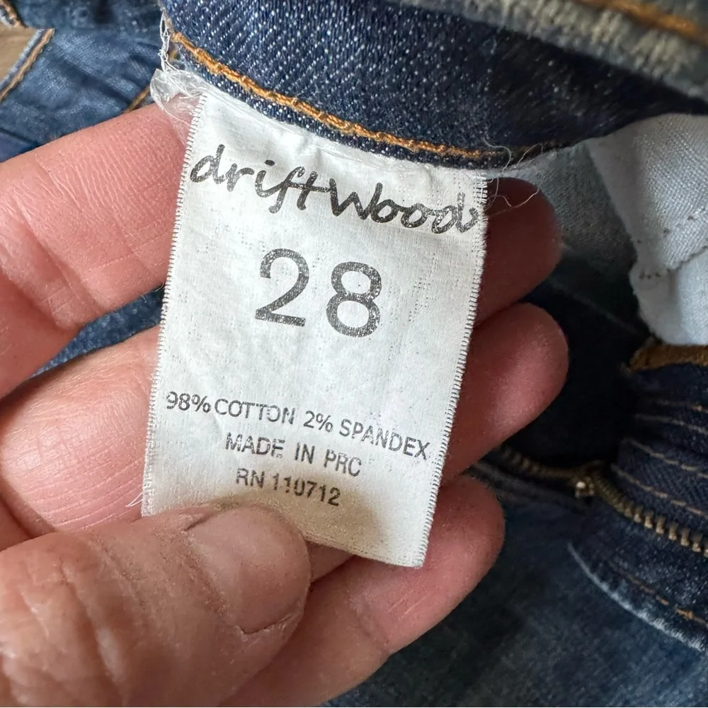 Driftwood Bejeweled Denim Shorts - Picture 8 of 8